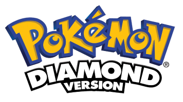 Pokemon Diamond title screen for Nintendo DS